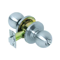 Cerradura de Pomo para Baño Latón 6.99 cm