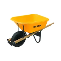 Bandeja de Polietileno Amarillo Capacidad 0.16 m3 para Carretilla
