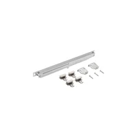 Herrajes para Puerta Corred Cierre Suave Níquel Satin