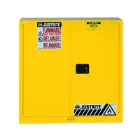 Mueble de Seguridad 2 Puertas 1 Estante Capacidad de 113.56 L