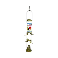 Tubo Comedero para Aves Silvestres con 6 Puertos