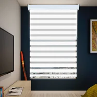 Cortina Enrollable Perfect Duo Ancho 180Cm Alto 170Cm  Color Blanco