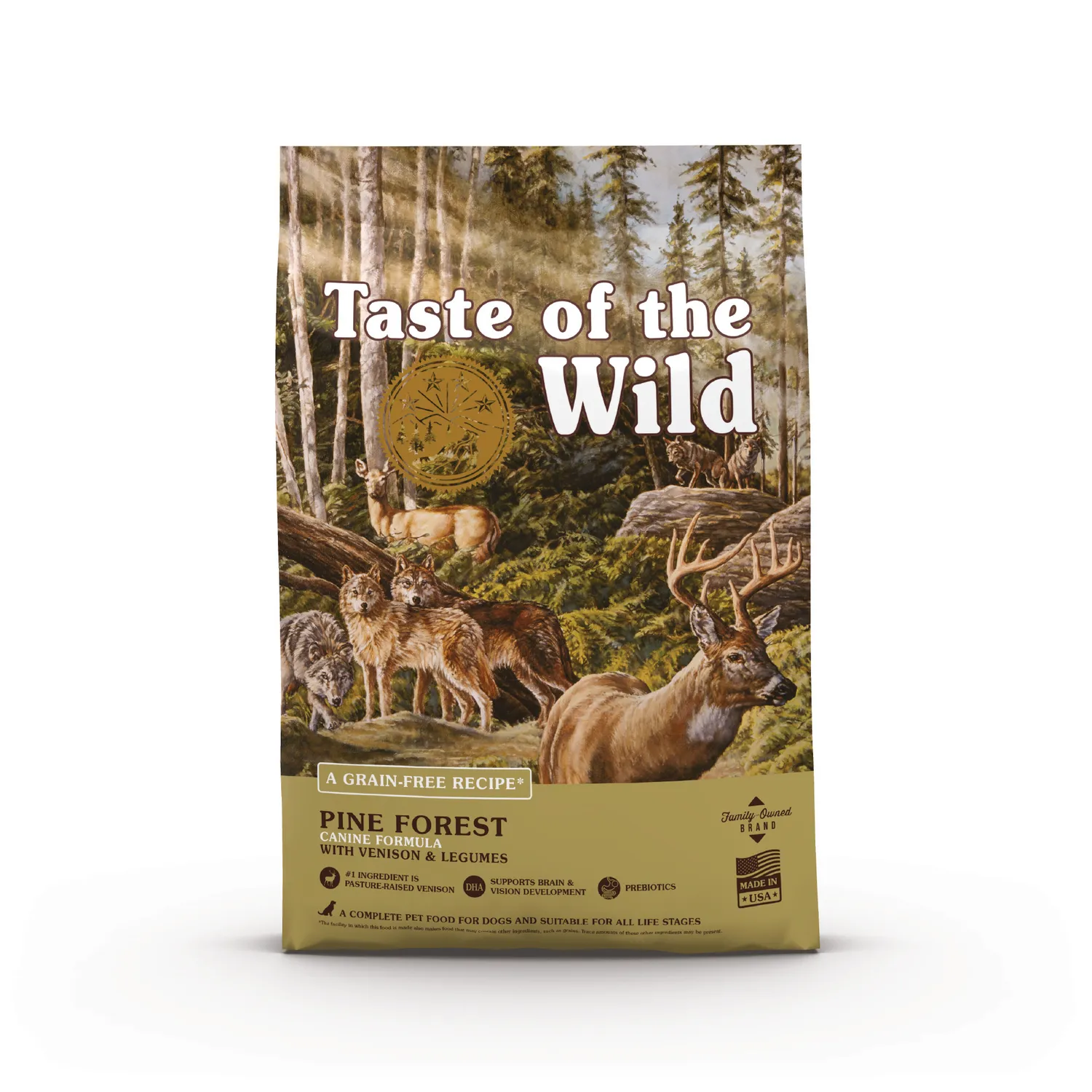 Comida Seca Para Perro Taste Of The Wild Adulto Venado 12.7kg
