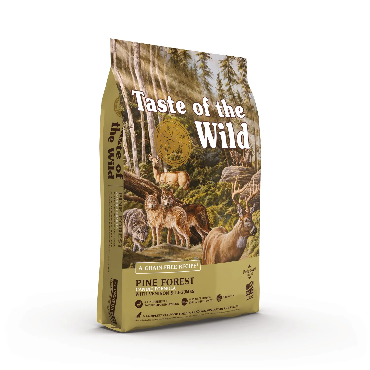 Comida Seca Para Perro Taste Of The Wild Adulto Venado 12.7kg 3