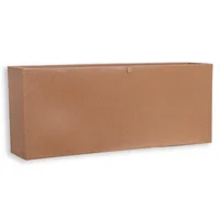 Jardinera Plástica Rectangular Argos Lisa 100X20X40Cm Arena