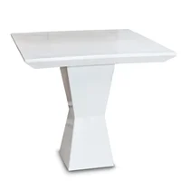 Mesa Plástica Polietileno 80X80X80Cm Indiana Blanca