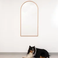 Espejo Arco 50X100 Cm Oro Rosa