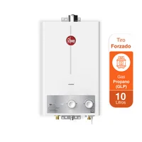 Calentador 10Lt Gas Propano Tiro Forzado
