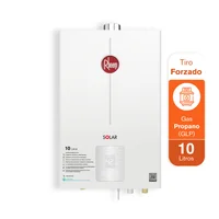 Calentador 10Lt Gas Propano Tiro Forzado Dig