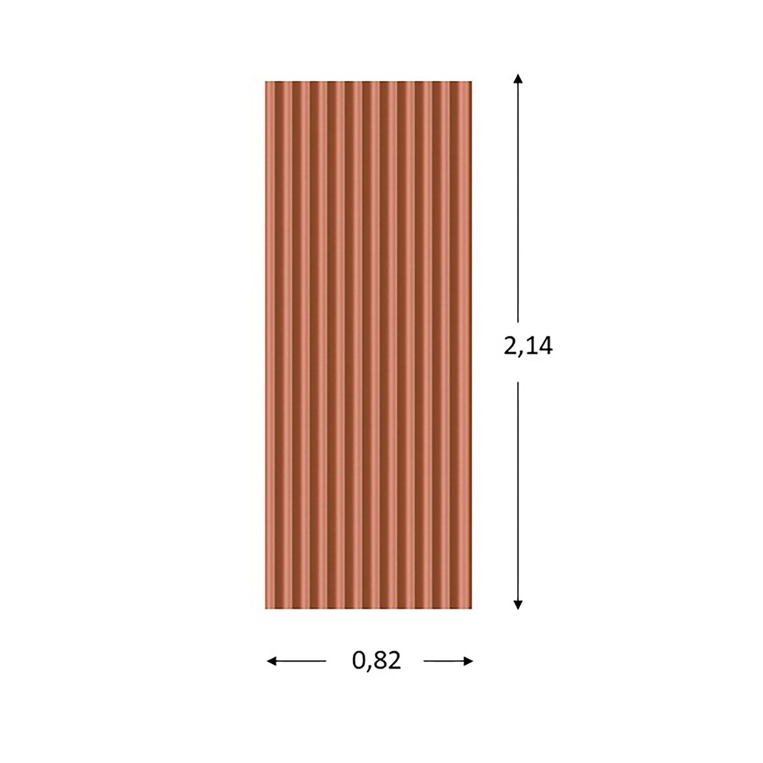 Teja Ruralita Premium P3 Roja 0.82 X 2.14 m X 5 Unidades - Homecenter ...