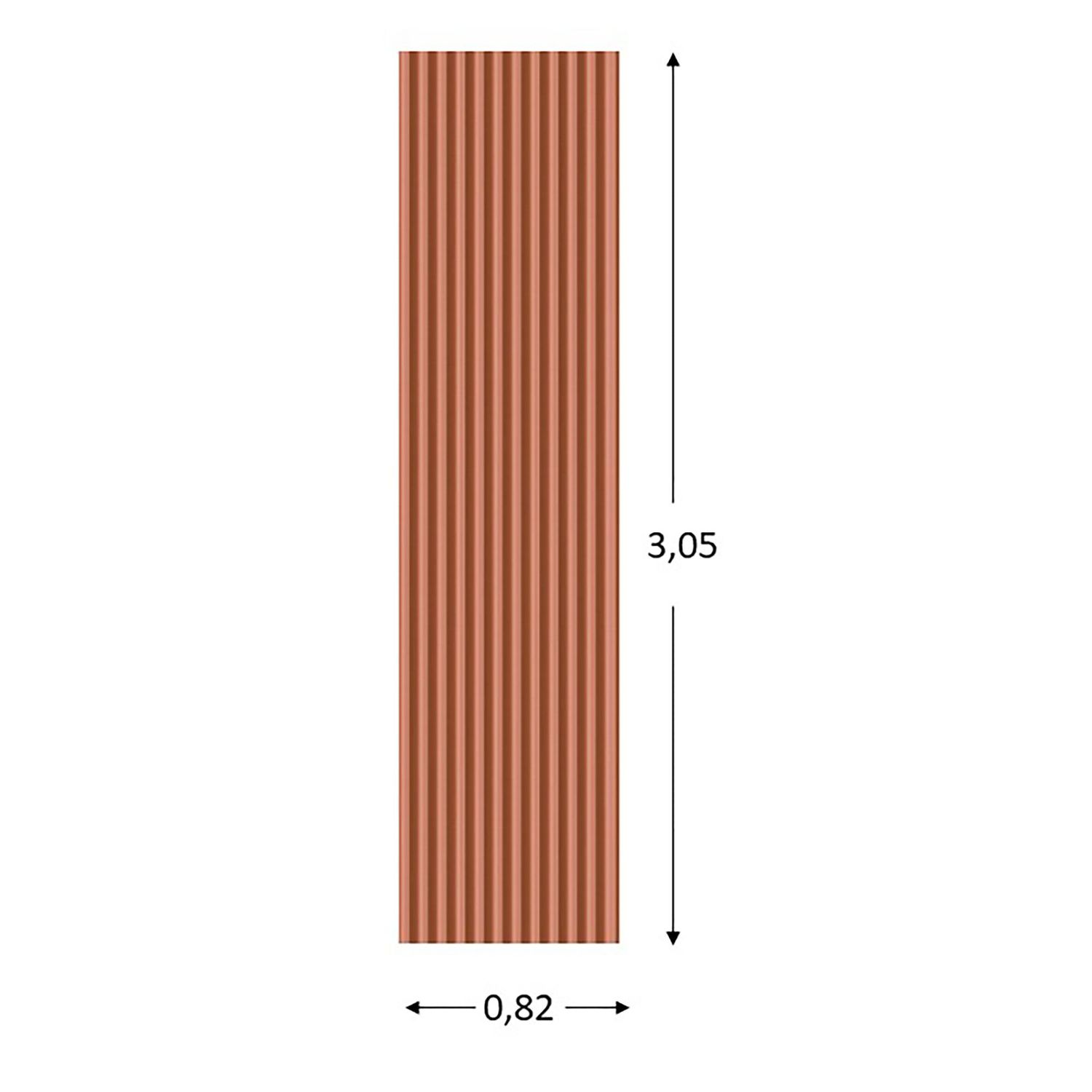 Teja Ruralita Premium P3 Roja 0.82 X 3.05 m X 9 Unidades - Homecenter ...