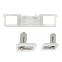 Kit Repuesto Regleta Tap.asiento Sanitario+tornillo Plástico