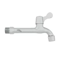 Grifería De Pared Agua Fría Grande Zamak Consumo 1 l/min