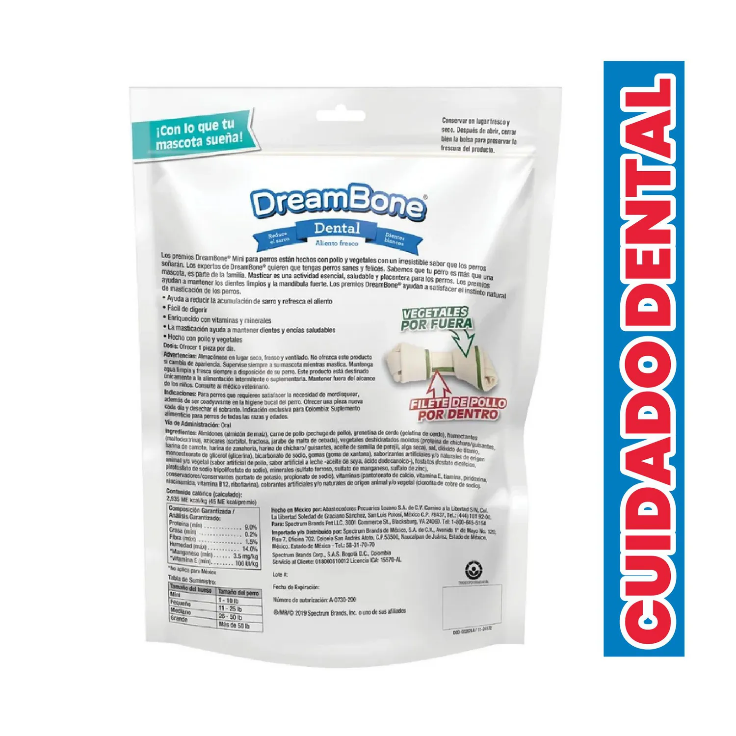 Snack Para Perro Dreambone Dental Bone Mini X24und