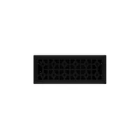 Rejilla para Piso Hierro Negro de 10.16 X 30.48 cm
