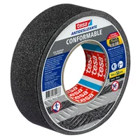 Cinta Antideslizante Conformable Negra 18Mx50Mm