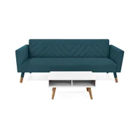 Sofá Cama Artemisa y Mesa Barza 78x196x100