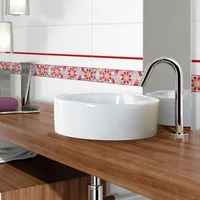 Listelo Anabel Rojo 40 X 7.5 cm X 18 Unidades