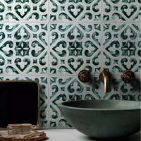Azulejo de la Verde 15 X 15 cm X 36 Unidades
