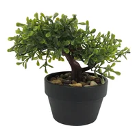 Planta Artificial Bonsai 18x19cm Verde Jardin