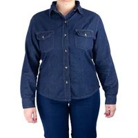Blusa En Jean Para Dama_Bjstxl