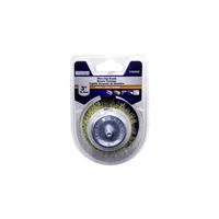Cepillo de Copa con Vástago de 0.63 cm Grado Grueso de 7.62 cm