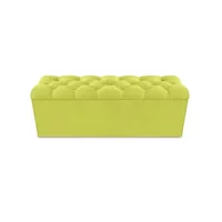 Puff Baúl Zapatero Shoes Diamond 120X40X50 Verde