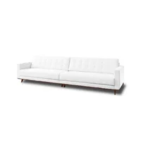 Sofá Moderno Charlotte 280X80X80 Blanco