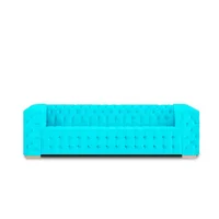 Sofá Moderno Hartford 230X90X80 Azul