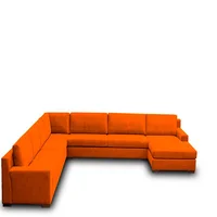 Sala Moderna Auckland 280X80X80 Naranja