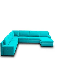 Sala Moderna Auckland 280X80X80 Azul