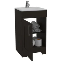 Mueble Lavamanos Barcelona 2 82x45x45 Wengue