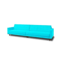 Sofá Moderno Charlotte 280X80X80 Azul