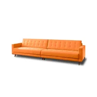 Sofá Moderno Charlotte 280X80X80 Naranja
