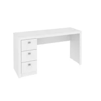 Escritorio Oficina Carson 74.5X136X46.5 Blanco