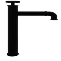 Grifería Monocontrol Alto 30 Cms Lavamanos Industry Black/ Consumo 8.3 l/min