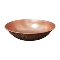 Lavamanos Martillado De Sobreponer Red Cobre