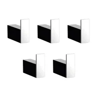 Set X 5 Accesorios baño perchero Grazia Cromo Inkorporar