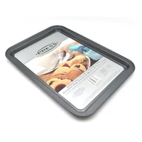 Bandeja para Galletas Horno 38.5 x 27.5 x 1.5 cm Press 77113 Gris