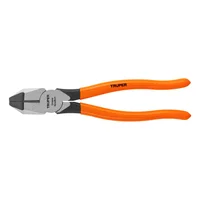 Alicate de Electricista de 9 Pulgadas Cabeza Cuadrada Mango de PVC