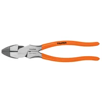 Alicate de Electricista de 9 Pulgadas Alta Palanca Mango de PVC