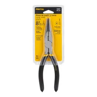 Alicate de Punta Larga de 8 Pulgadas Mango Cubierto de PVC Pretul