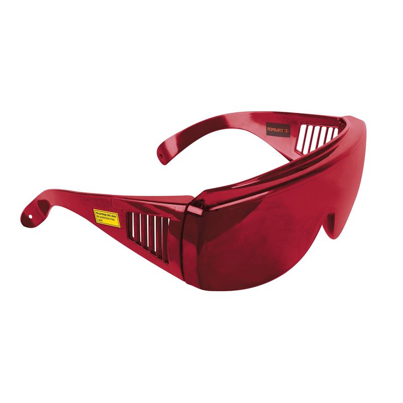 Gafas Rojas para Láser Con Protección Uv y Antirayaduras TRUPER