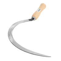 Hoz Dentada #1 De 46 Cm Y 18 Dpp Con Mango De Madera