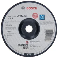 Disco Abrasivo Desbaste Standard 7 x 1/4 Pulgadas Bosch Set x 20 Unidades
