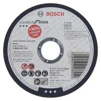 Disco Abrasivo Corte Standard 4 1/2 x 1/16 Pulgadas Bosch Set x 25 Unidades