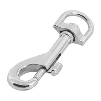 Mosquetón de Zinc de 76 Mm. Uso En Correas y Cordones