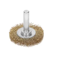 Grata Circular de Alambre Fino de 1.1/2'' Zanco de 1/4''