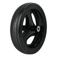Rueda o Llanta Antipinchazo 13'' x 3.1/4'' para Carretilla
