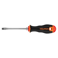 Destornillador de Pala 1/4 Pulgadas x 4 Pulgadas Comfort Grip Truper